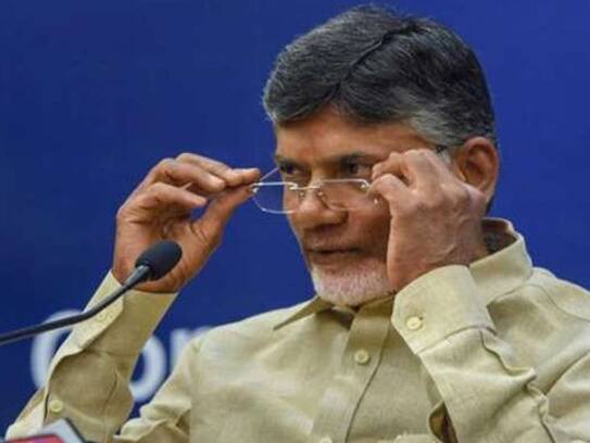 Eggs, tomatoes and shoes on Chandrababu Naidu