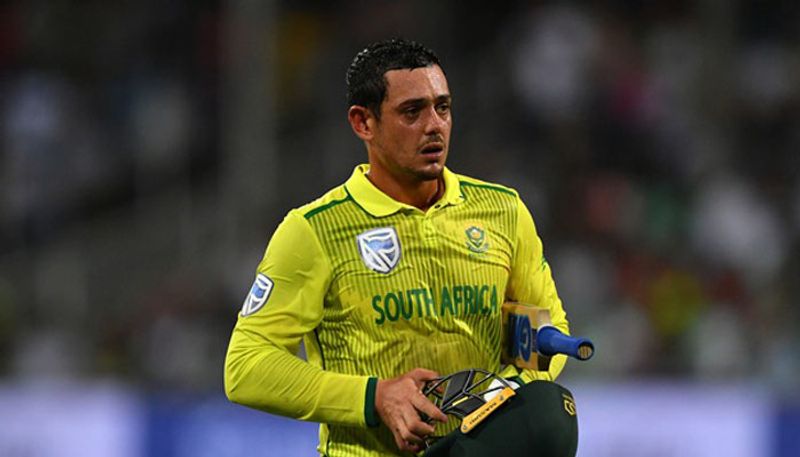 T20 World Cup 2021 SA vs WI Quinton de Kock pulls out of match after knee directive Report