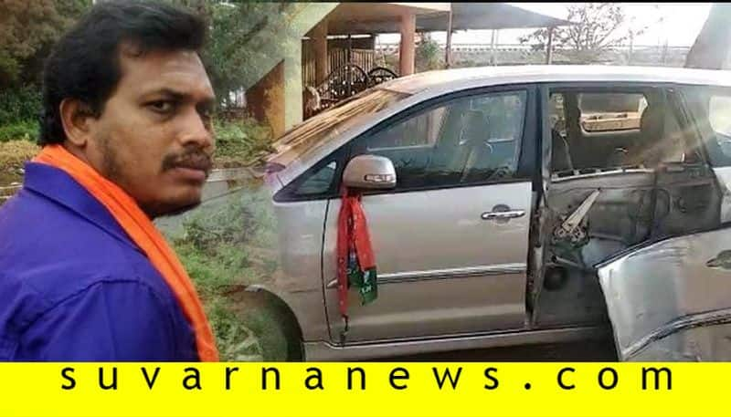 Davangere BJP MLA Ravindranath grandson accident