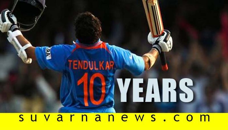 Flashback On this day Sacin tendulkar smash first odi double century