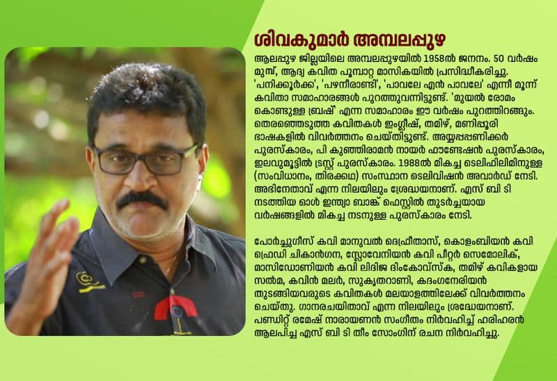 Literature five poems by Sivakumar Ambalappuzha