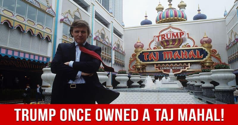 US President Donald Trump Once Owned A 'Taj Mahal' Of His Own!