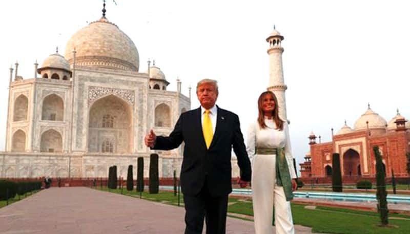 Trump India visit (day one): Tracking the footsteps of US President on Indian soil