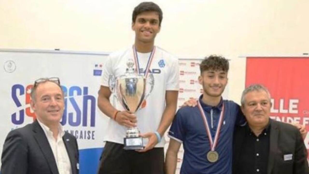 Squash: India’s Yash Fadte wins French Junior Open title