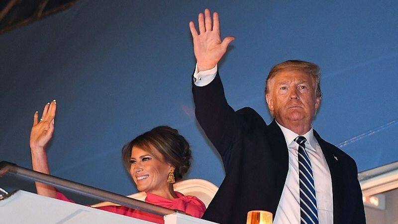 Trump and wife Melania and Corona ... America in shock