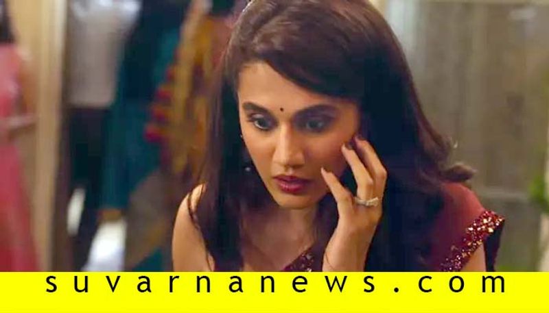 Taapsee pannu acted Thappad reavelas about domestic violence