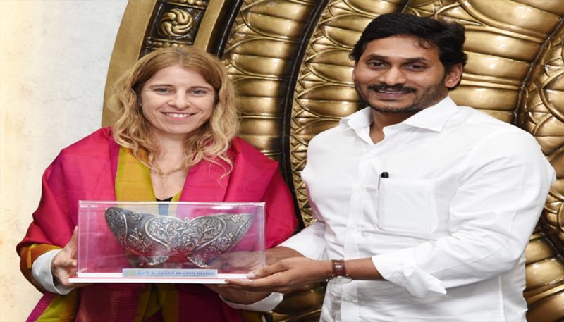 A Delegation From IDE Technologies, Israel Meeting With AP CM YS Jagan