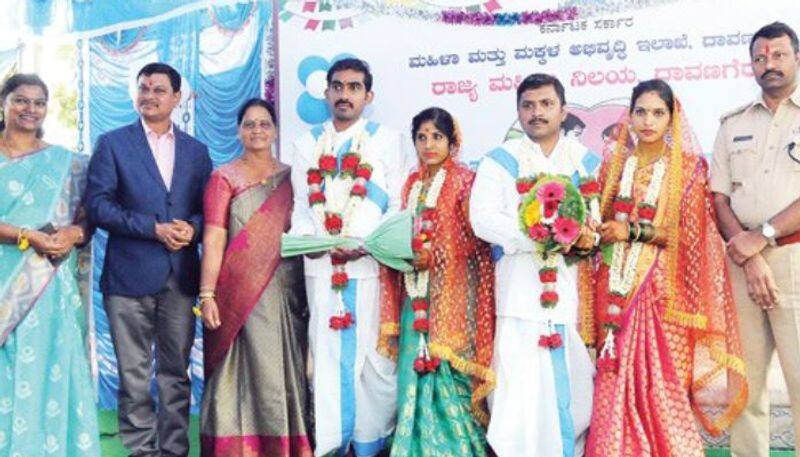 Uttara Kannad Youths Marriage With Davanagere Two Orphan Ladies