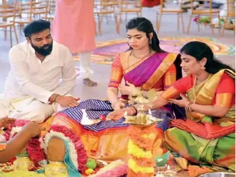 Minister Sriramulu Reacts Over Daughter Marriage