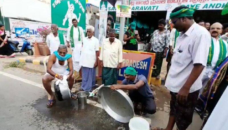 Ap 3 capitals: Amaravati Farmers protest enters 75th day