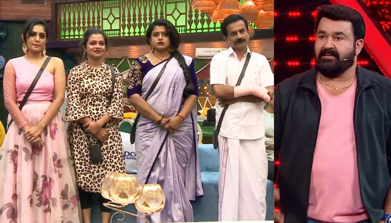 one more eviction is announced by mohanlal in bigg boss 2