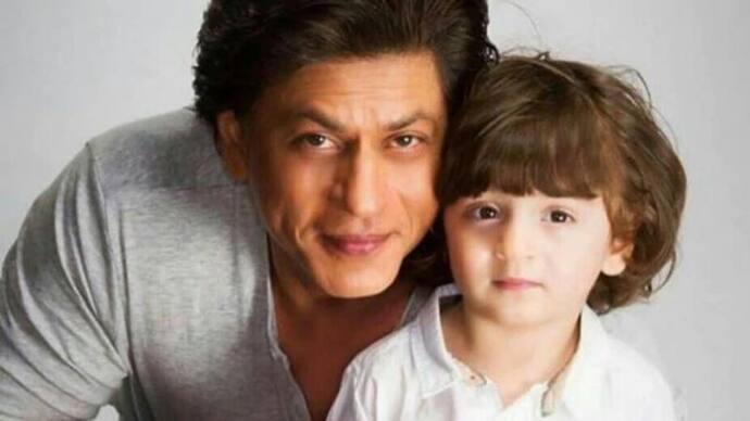 Shah Rukh Khan and Abram