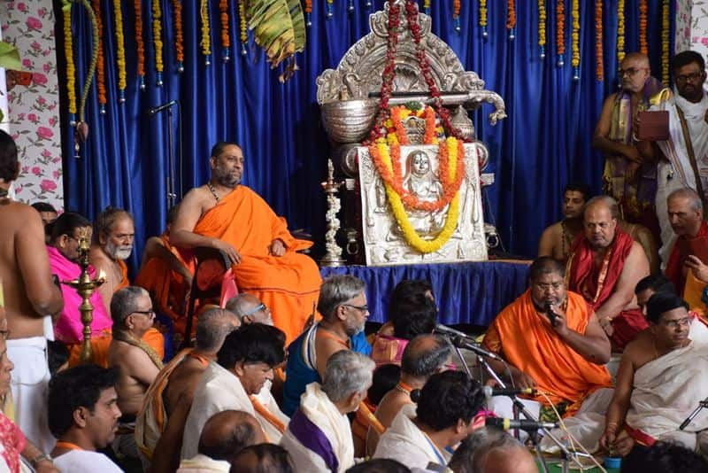 Gurupoornima Mahotsava Celebrate in Mantralaya