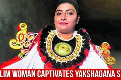 In A First, Karnataka Muslim Woman Arshiya Captivates Yakshagana Stage