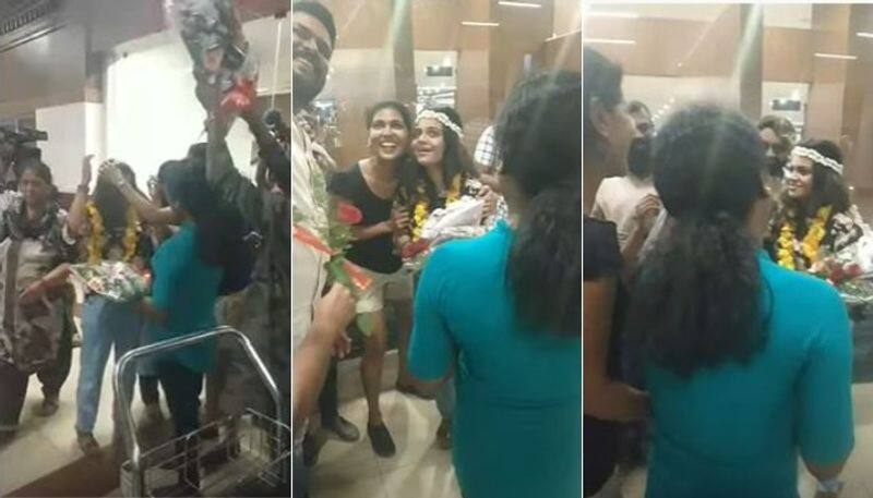 jazla madasseri warm welcomed by dcad  dating group after bigg boss