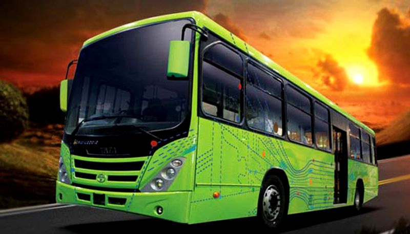 Indias first Tata LNG Star bus for Kerala and Gujarat