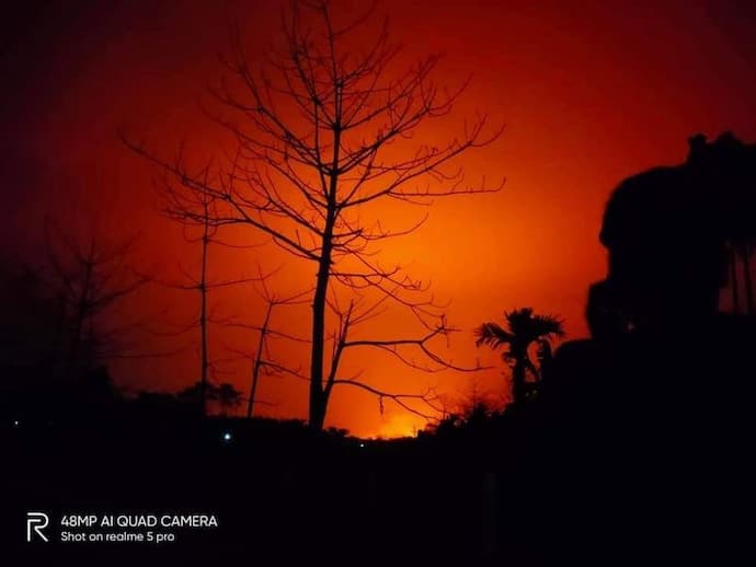 জলদাপাড়া অভয়ারণ্যে ভয়াবহ দাবানল, ভষ্মীভূত 'তোর্সার ঘাসবন'