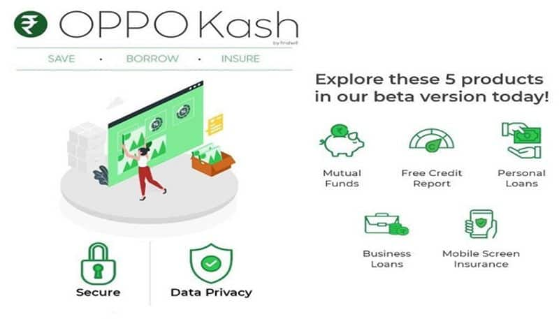 oppo launches new kash app for personal loans and other in india