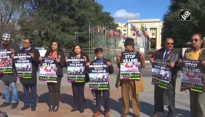 Pro-CAA protest held outside UN headquarters, protesters demand justice for minorities in Pakistan