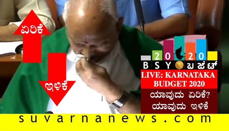 karnataka budget 2020 Here Is what costlier and cheaper Items