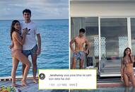 Sara Ali Khan gets brutally trolled for posing with brother Ibrahim Ali Khan in bikini