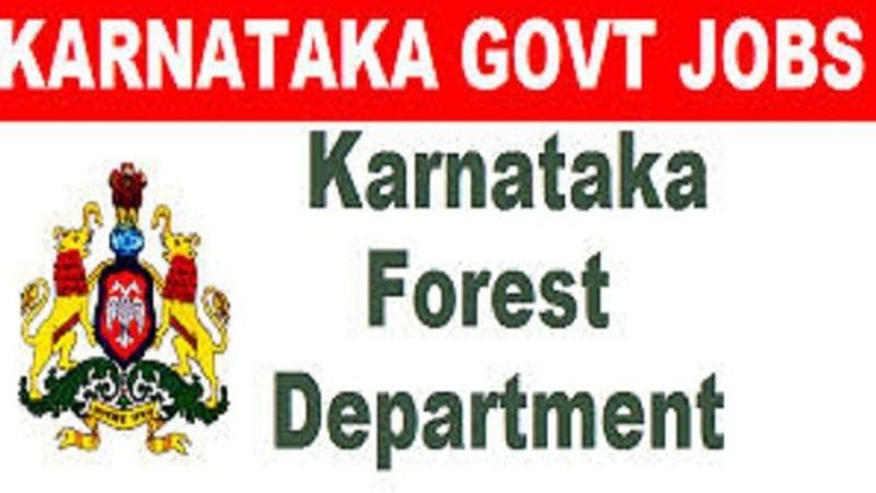 karnataka Forest Department recruitment 2020 for 339 guard posts