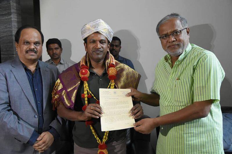 Kannada Actor puneeth rajkumar appointed as chamarajanagar development Brand ambassador