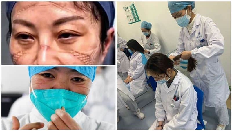 Chines Heartbreaking Pictures of China Nurses Who Fight Against coronavirus