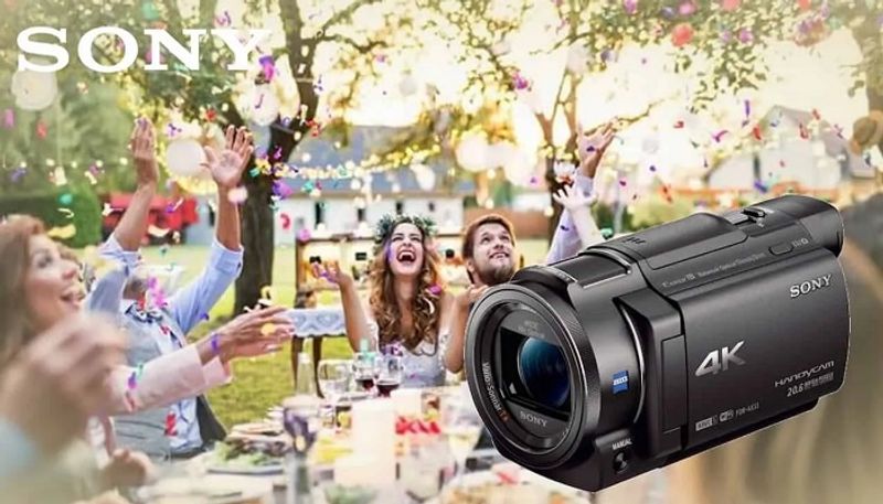 Sony company launches new compact 4K Handycam in  india