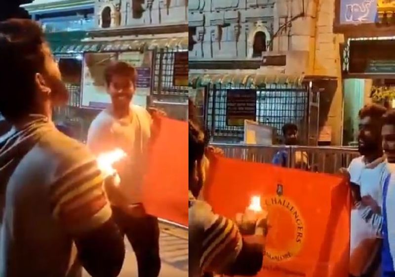 Fans pray mysore chamundeshwari temple for rcb to win an IPL title