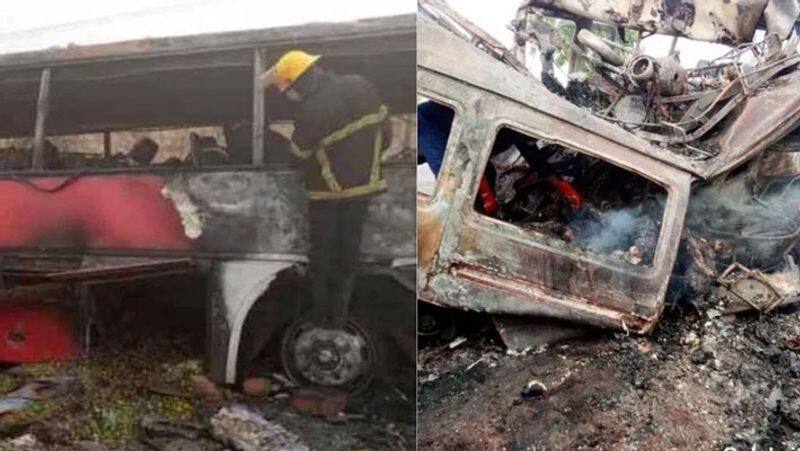 Ghana Bus Collision...35 people Killed