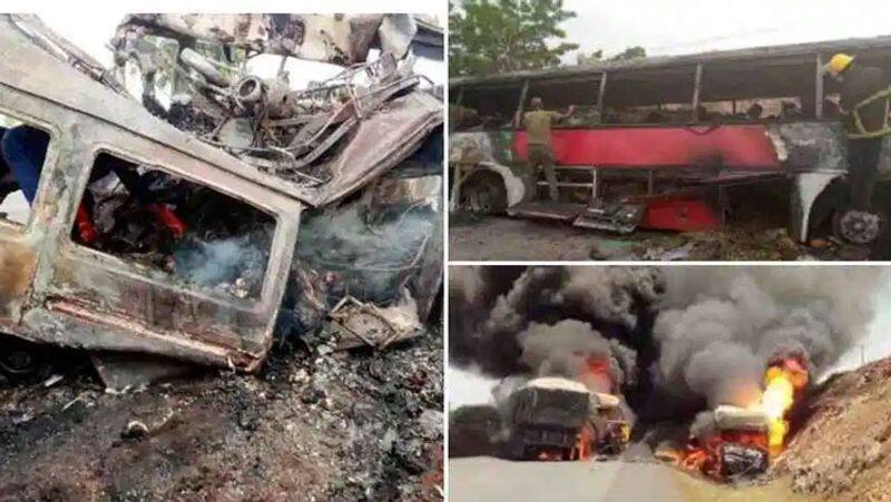 Ghana Bus Collision...35 people Killed