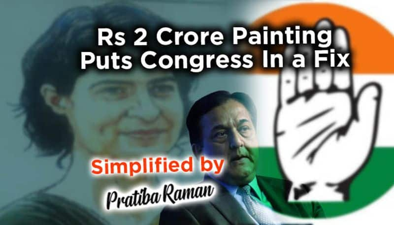 Why Congress finds itself on a sticky wicket over a painting