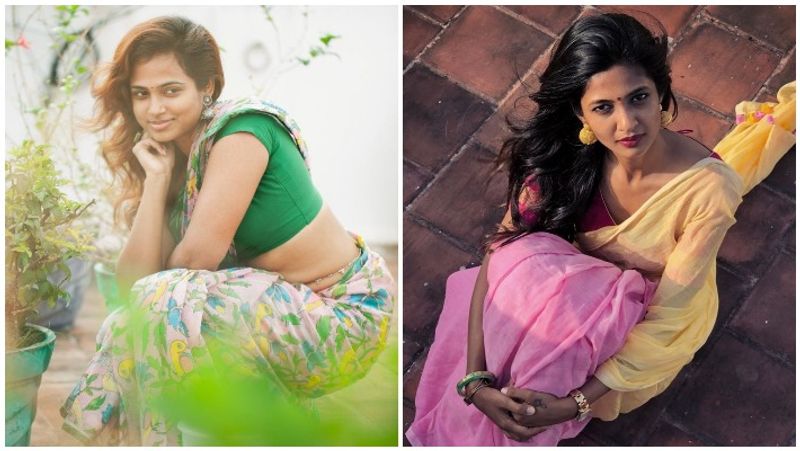 Actress Ramya Pandiyan Sister Keerthipandian Hot Bikini Photo Shoot