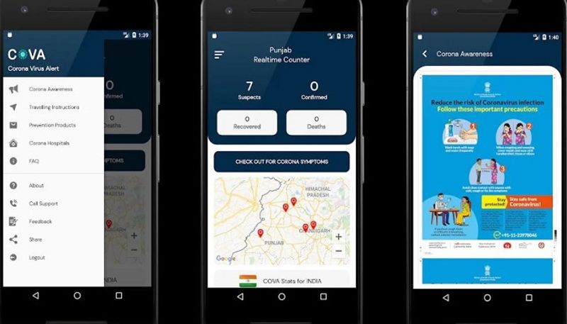 'COVA Punjab' Mobile App Launched  by punjab government to bring awareness