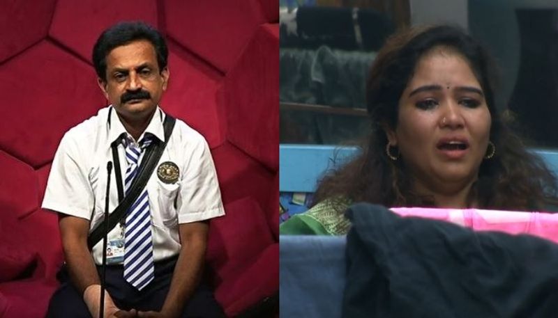 Daya aswathy cried  after set aside rajith kumar from bigg boss