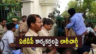 ఛలో అసెంబ్లీ : ఏబీవీపీ కార్యకర్తలపై లాఠీచార్జీ..పరిస్థితి ఉద్రిక్తం