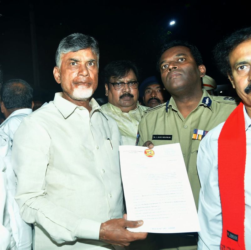 TDP Chief Chandrababu  writes letter to AP EC Ramesh Kumar