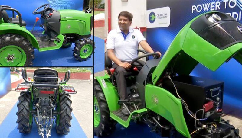 Hyderabad-based start-up unveils environment-friendly electric tractor