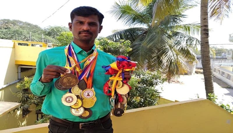 Photos of Athlete Doddappa Nayak