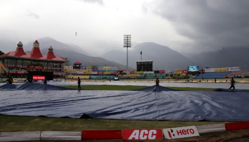 India vs South Africa 1st ODI Rain wins Dharamsala match abandoned