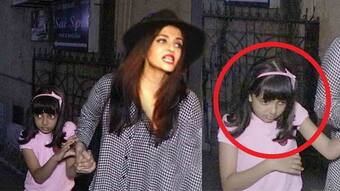 Aishwarya Rai became helpless when daughter Aradhyaa got scared of paparazzi