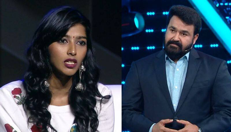 reshma answers mohanlal in bigg boss 2