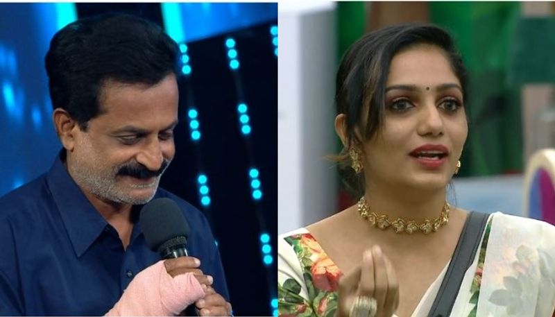 arya and pashanam shaji supports rajith kumar inside bigg boss