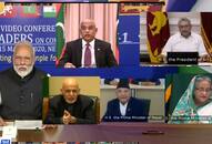 Coronavirus videoconference Pak raises Kashmir issue India says its politicising humanitarian gesture