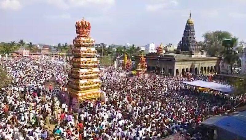 Kalaburagi  witnessed temple fair  with thousands of devotees