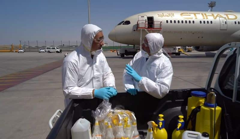 How Airlines Clean and Disinfect Their Planes from coronavirus