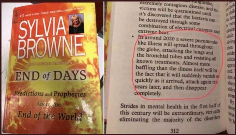 Coronavirus Did this book by self-proclaimed psychic predict outbreak