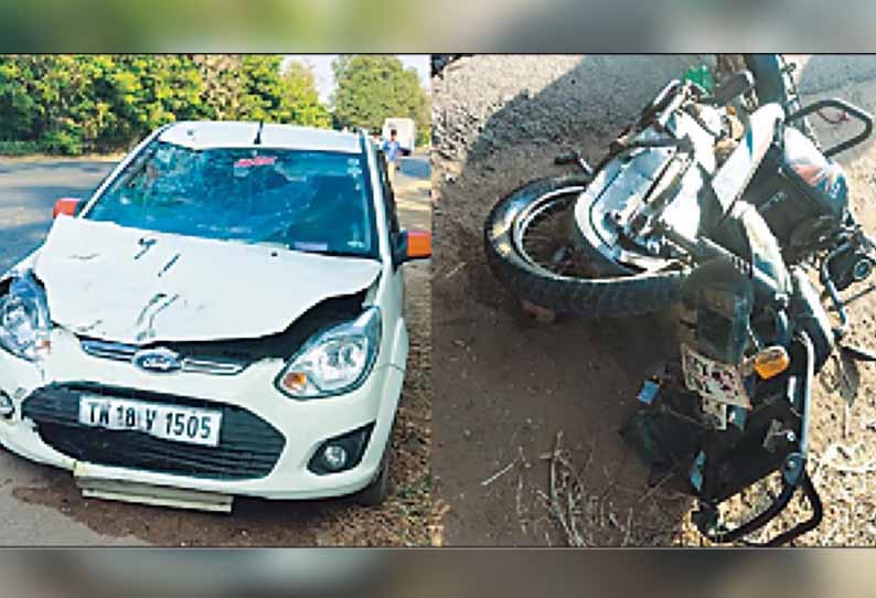 two college students killed in an accident neat virudhachalam