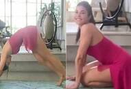 Coronavirus outbreak: Jacqueline Fernandez shows yoga poses to fight COVID-19